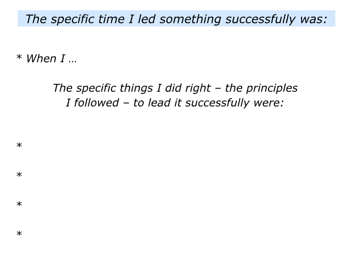 The Following Your Successful Leadership Style Approach - The Positive ...